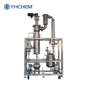 Evaporador de filme fino para óleo usado, evaporador de águas residuais industriais, desodorização e separação altamente eficientes
