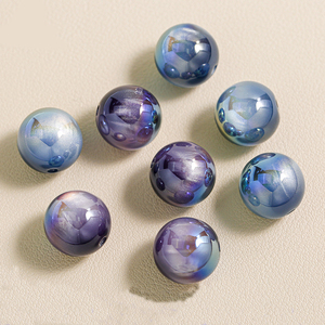 Wholesale 16mm Large Size Cat Eye Straight Through Hole <b>Bead</b> DIY Resin Accessory String Accessories for Bracelet - Product Image 4