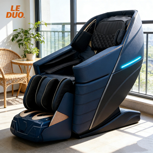 Silla de Masaje Eléctrica Shiatsu de Gravedad Cero 4D de Cuerpo Completo, Diseño Nuevo 2026, Ajustable, con Panel de Control, Venta al Por Mayor - Product Image 1