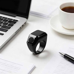 Nuevo Anillo Contador <span class=keywords><strong>con</strong></span> Pantalla OLED Transfronteriza y Recordatorio de Vibración por Tiempo, Contador Portátil Vestible BST03 - Product Image 5