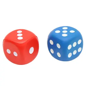 BSBH New Products Eco Friendly Biodegradable Design Dice Medical Promotion Custom Foam Antistress Reliever