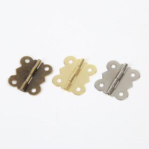 Furniture Hinge Iron Surface Mount Silver Antique Bronze Gold 90 Degree 180 Degree Cabinet Hardware Accessory - Product Image 2