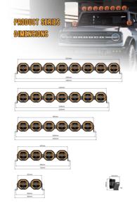 Barre lumineuse <span class=keywords><strong>LED</strong></span> Aurora, nouvelle arrivée, barre lumineuse <span class=keywords><strong>LED</strong></span> pour toit tout-terrain, barres lumineuses <span class=keywords><strong>LED</strong></span> antibrouillard - Product Image 3