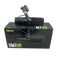 Microphone dynamique filaire portable en alliage d'aluminium SM7DB, directement de l'usine, pour diffusion en direct, studios d'enregistrement, voix off, TikTok