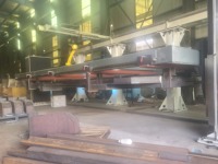 Sistem Gantry Robot Terbalik 300kg dengan Sumbu Eksternal XY untuk Otomatisasi Pengelasan Robot Industri