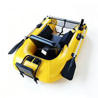 Bateau pneumatique de pêche individuel certifié CE avec accessoires