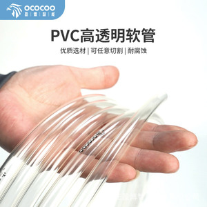 Manguera de refrigerante transparente N8, tubo de refrigeración por agua flexible de PVC de 10mm para actualización del enfriador de CPU - Product Image 2