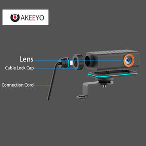 AKEEYO Perekam Berkendara Tahan Air 2k Kamera Motor Dash Cam Mount Kotak Hitam Mobil untuk Sepeda - Product Image 3