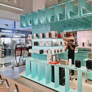 Custom Furniture Design Electronics Shop Cell Phone Store Fixtures Displays Electronic Shop Furniture For Mobile Store