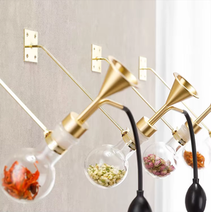 Nhà Máy Trực Tiếp Có Mùi Cà Phê Tinh Khiết Brew Có Mùi Và Lựa Chọn Thiết Bị Tường Khung Trà Công Cụ Brass Hoa Thơm Sương - Product Image 1