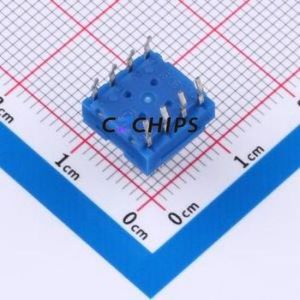 RS8057H Rotary Switch Through hole Component (THT) Switch 5 Cylindrical (with Slot) 200000 25mA - Product Image 2
