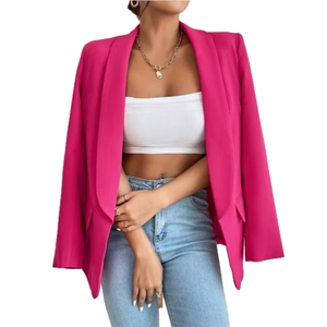 Nuevo Traje Pequeño de Primavera y Otoño con Solapa y Manga Larga para Mujer, a la Moda - Product Image 1