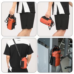 <b>Large</b> Polyester Fitness Gym Bag with Magnetic Water Bottle Holder Cross-Border Special Water <b>Cup</b> and Messenger Bag - Product Image 6