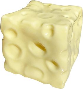 Jouet géant transparent en forme de fromage, moelleux et amusant, sans expansion, pour tous les âges, unisexe, idéal pour les fêtes - Product Image 1