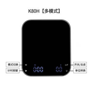 Balance électronique de cuisine numérique transfrontalière, mini balance portable automatique à minuterie de haute précision, 3 kg/0,1 g, pour peser les grains de café - Product Image 5