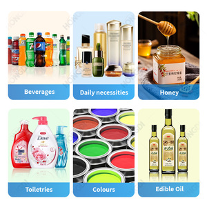 Small Fully Automatic High-Accuracy Wrapping & Liquid Filling Machine for Honey Edible Oil Diaphragm Pump <b>Plastic</b> Film Packaging - Product Image 4