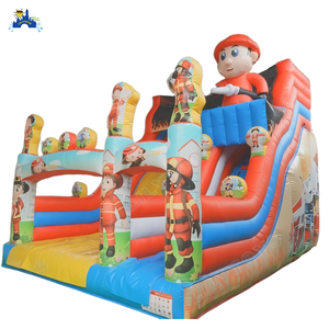 LilyToys Tobogán Inflable Personalizado de Hombre de Fuego para Fiestas al Aire Libre y Parques de Diversiones Infantiles - Product Image 1