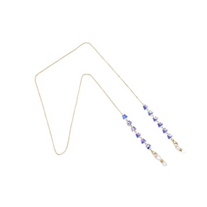 Chaîne de <span class=keywords><strong>lunettes</strong></span> en cristal brillant pour <span class=keywords><strong>bijoux</strong></span> fantaisie, <span class=keywords><strong>cordon</strong></span> de maintien pour <span class=keywords><strong>lunettes</strong></span> - Product Image 6