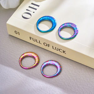 G23 <span class=keywords><strong>titanio</strong></span> 16G segmento Clicker nariz <span class=keywords><strong>Piercing</strong></span> anillo <span class=keywords><strong>anodizado</strong></span> Color pendientes 8mm 10mm cuerpo Pierc oreja anillos joyería - Product Image 4