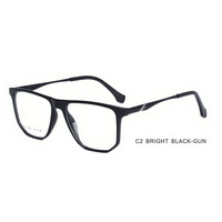 Gafas Ópticas Unisex Cuadradas de Diseño Moderno TR90 2025, Montura Haoya con Logotipo Personalizado F68601, para Todas las Formas de Rostro, Zhejiang, China