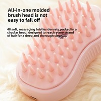 Brosse à poils pour animaux de compagnie électrique 3 en 1, peigne à vapeur pour enlever les poils, peignes pour le toilettage des chiens et des chats, masseur