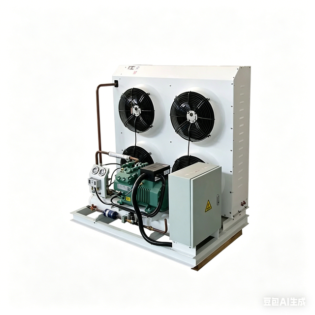 Small Refrigeration Condensing Unit Cooled Cold Room -18 Water Cooled Fridgerator  Condensing Unit