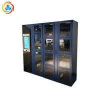Casier de livraison de colis intelligent avec serrure électronique, Wi-Fi activé, suivi par scan intelligent, surveillance par caméra, sécurité antivol