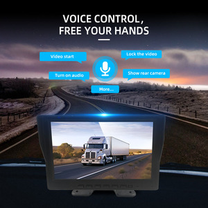 Wemaer Système de caméra de camion à 2 canaux Inverser le moniteur d'enregistrement de moniteur de 9 pouces Système de caméra de camion semi-bus - Product Image 3