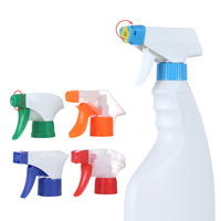 Nettoyage ménager de haute qualité 24 28 400 410 415 tout en plastique jardin forte gâchette bouteille atomiseur pulvérisateur à gâchette