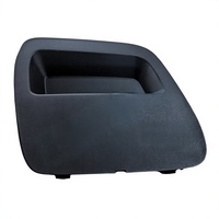 Pour DUSTER OLIVER 2018-2024 Cache-œillets de remorquage avant noir Références 511812958R et 511809831R
