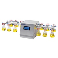 Agitador de Laboratorio BIOBASE SK-W810 con Velocidad Ajustable de 50~600 rpm, Agitador de Muñeca para 12 Frascos