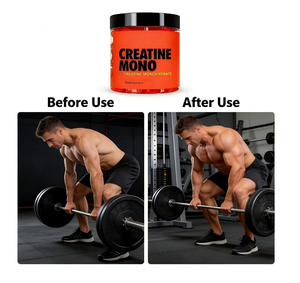 Gummies de créatine sans sucre 5000mg – Complément pré-entraînement à la créatine monohydrate <span class=keywords><strong>pour</strong></span> booster l'énergie et la croissance musculaire – 2 gummies par dose – Santé - Product Image 2