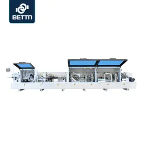 Automatic 45+90 Edge Banding Machine ABS MDF Board Edge Bander with pre-milling