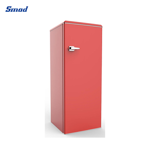 8 Cuft Retro White Household Mini Fridge Single Door <b>Refrigerator</b> Mini <b>Refrigerator</b> - Product Image 3