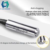 Sonde de niveau de liquide 0.25% FS de haute précision 24V DC pour piézomètre de systèmes de gestion de l'eau intelligents