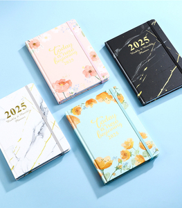 Agendas de Lujo Impresas al por Mayor, Diarios Mensuales A5/B6, Almanaces, Cuadernos Personalizados de Tapa Dura de Cuero, Planificadores de Bodas, Papelería - Product Image 6