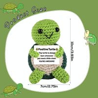 100 Styles Positif Axolotl Pomme De Terre À La Main Inspirant Crochet Tricoté Poupée Soutien Émotionnel Cadeau Tricoté Positif Axolotl