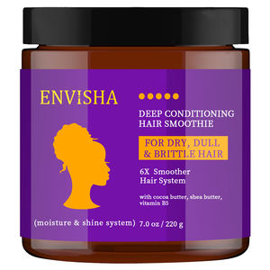 Crème de traitement hydratant Anti-casse au beurre de karité vitamine B5 pour <span class=keywords><strong>cheveux</strong></span> bouclés africains - Product Image 6