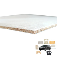 Tissu intérieur de voiture en feutre aiguilleté, panneau en chanvre composite à fibres naturelles, durable et à haute résistance spécifique