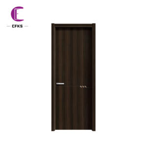 कारखाने पानी इन्सुलेशन firerated इंटर स्विंग बेडरूम लकड़ी कार्बन क्रिस्टल लकड़ी के दरवाजे - Product Image 4
