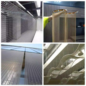 Panneaux en maille métallique tissée décoratifs |   Maille architecturale pour murs intérieurs, plafonds, façades, cloisons et design de luxe - Product Image 6