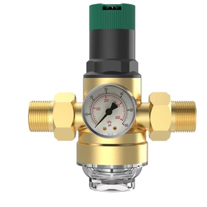 Reductor de presión para tuberías de suministro, con prefiltro de seguridad ajustable y regulador de agua para sistemas centrales. - Product Image 5