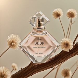Perfume para Mujer con Aroma Frutal, Floral, Amaderado y Especiado de Larga Duración, en Botella de Vidrio con Gotero y Caja Blanca de Lujo - Product Image 3