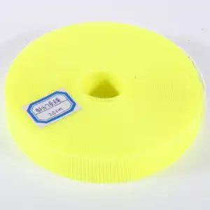 Gran oferta 25MM 100% de Nylon delgada pesado deber volver a adhesivo lado doble gancho y bucle de banda cinta
