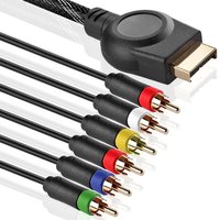 Premium High Resolution HDTV Component RCA Audio Video Cable für Sony PS3 und PS2 Gaming Console