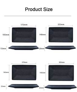 Bộ Đồ Dùng Nhà Bếp Màu Đen Thiết Kế Theo Yêu Cầu Matt Co Rút Màu Đen Dot Glaze Bộ Đồ Ăn Màu Đen - Product Image 6