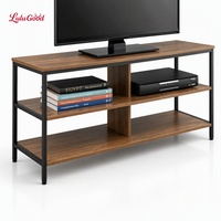 Meuble TV minimaliste moderne, meuble AV multifonctionnel avec étagères de rangement pour salon, maison