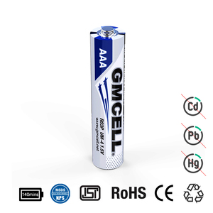 Batería de Alta Resistencia GMCELL, Batería Seca de 1.5v R03p, 1.5v Aaa Aa para Juguetes con Control Remoto, Cámara - Product Image 2