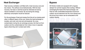 מערכת אוורור עם מחליף חום מלבני, מסנן אוויר, מערכת אוורור דו-כיוונית (MVHR/VMC) ויעילות גבוהה (ERV) - Product Image 6