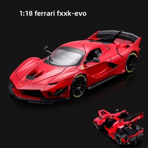 <span class=keywords><strong>Burago</strong></span> Vs Maisto Modèle de <span class=keywords><strong>voiture</strong></span> de course EVO à l'échelle 1/8 en métal moulé sous pression, réplique décorative, jouet en gros pour garçons - Product Image 2